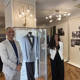 Festival della Moda Maschile al Casinò: oggi visita di Alessandro Il Grande e Houda Bakkali Festival della Moda Maschile al Casinò: oggi visita di Alessandro Il Grande e Houda Bakkali