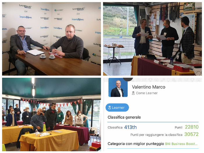 L’imperiese Valentino Marco si classifica primo al mondo nella Bni University.  Il giovane manager si racconta (videointervista)