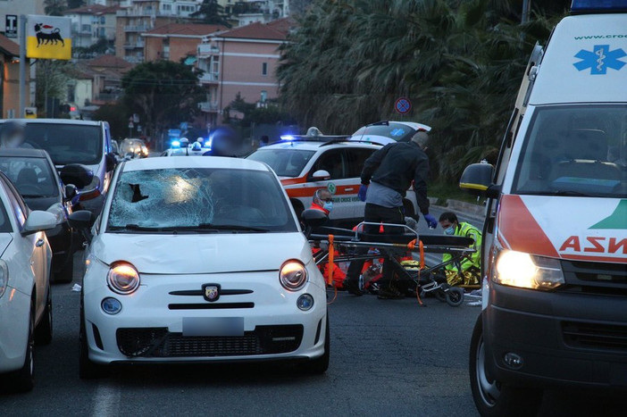 Sanremo: pedone investito in via Lamarmora, morto il 59enne Vittorio Lypp