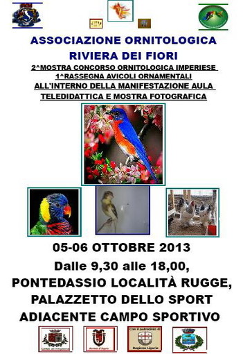 In attesa della mostra ornitologica di Pontedassio, è stata organizzata la tradizionale 'pizzata di autofinanziamento'