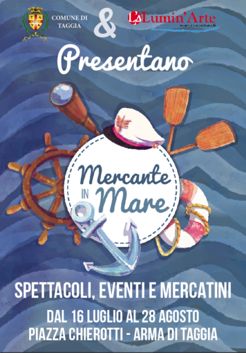 Arma di Taggia: domani il via alla rassegna di artigianato “Mercante in mare”