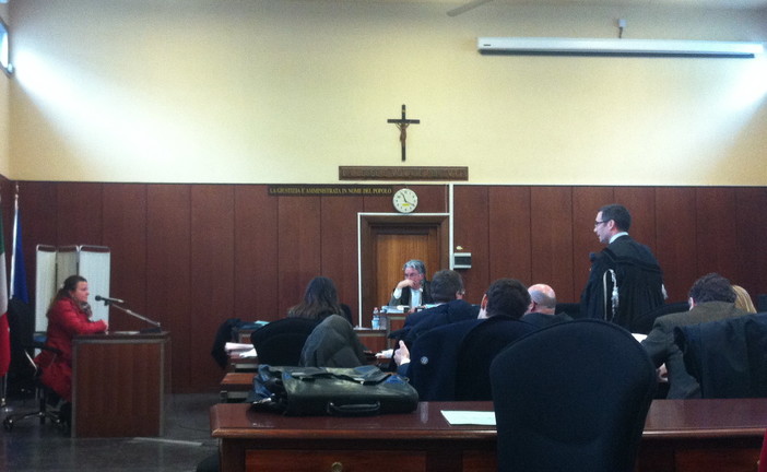 Un momento dell'udienza