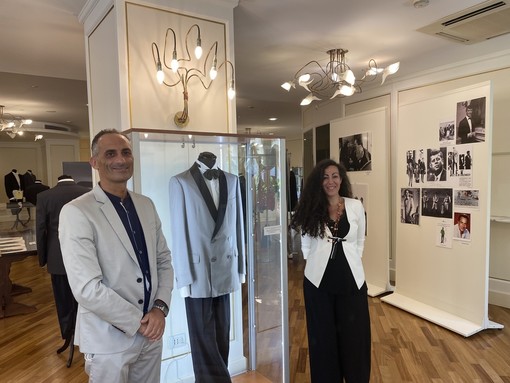 Festival della Moda Maschile al Casinò: oggi visita di Alessandro Il Grande e Houda Bakkali Festival della Moda Maschile al Casinò: oggi visita di Alessandro Il Grande e Houda Bakkali