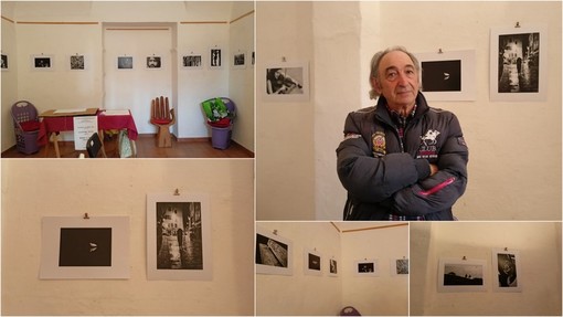 Fotografie in bianco e nero di Salvatore Russo in mostra a Bordighera (Foto e video)