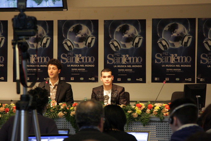 Festival: Marco Guazzone e Stefano Costantini al Palafiori "E' un onore essere qui"