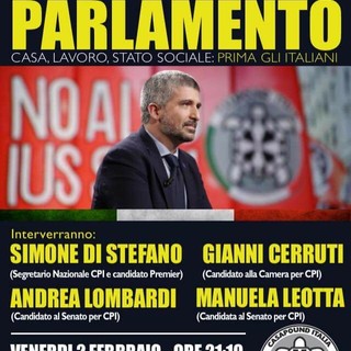 Imperia: dopo il 'no' dell'Hotel Corallo il meeting di CasaPound si sposta nella piazzetta vicino alla nuova sede al Parasio