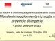 Imperia: “Mansioni maggiormente ricercate in Provincia di Imperia”, presentazione dello studio mercoledì 20 luglio presso la Sala dei Comuni Imperia: “Mansioni maggiormente ricercate in Provincia di Imperia”, presentazione dello studio mercoledì 20 luglio presso la Sala dei Comuni