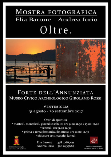 Ventimiglia: fino al 30 settembre la mostra fotografica Oltre al Museo Girolamo Rossi