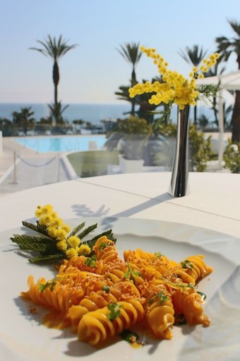 Se trascorri la festa della donna a Sanremo ecco il menù dell'esclusivo ristorante Mimosa, all’interno del ‘Miramare The Palace Resort'