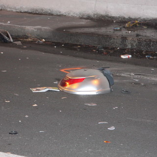 Sanremo: sarebbe stato rubato il casco di Sergio Fiorilla, il 56enne morto sull'Aurelia Bis