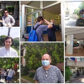 Maturità 2020, viaggio tra gli studenti imperiesi al ritorno a scuola per la prima volta da febbraio (foto e video) Maturità 2020, viaggio tra gli studenti imperiesi al ritorno a scuola per la prima volta da febbraio (foto e video)
