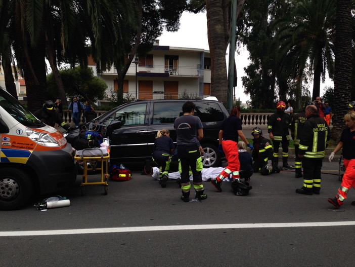 Incidente mortale ad Ospedaletti: 23enne perde la vita in moto in corso Regina Margherita