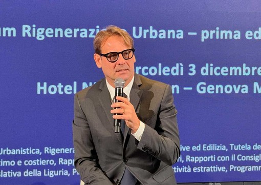 Regione: record della rigenerazione urbana 2021-2025, assessore Scajola "182 interventi e 46 milioni investititi in tutte le province"