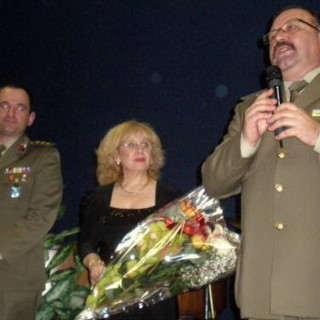 Sanremo: gradito ritorno con successo alla base militare per la poetessa Salamone