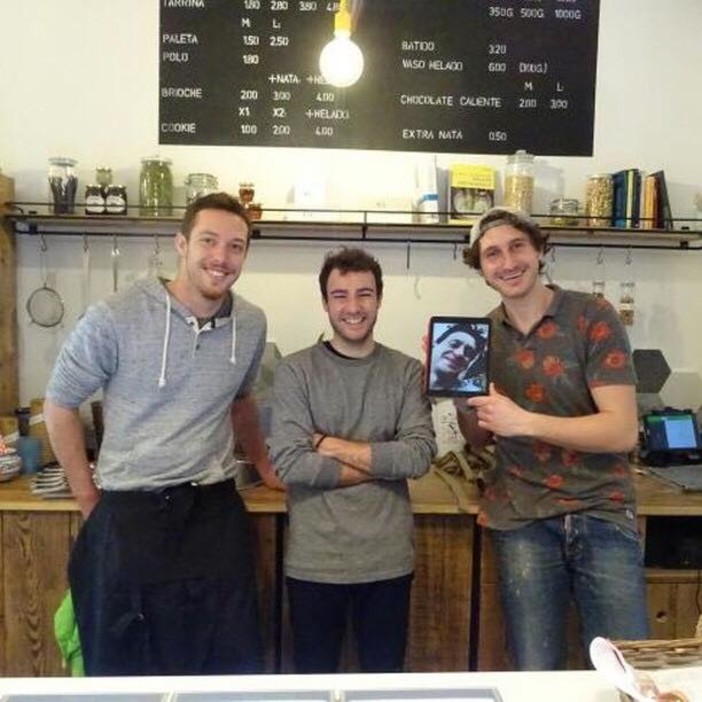 Da Sanremo a Barcellona nell'olimpo del gelato, il talento di quattro amici conquista i giornali spagnoli