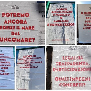 Verso le elezioni amministrative, sei domande sui problemi della città: spuntano manifesti del 'Comitato cittadino di Bordighera' (Foto) Verso le elezioni amministrative, sei domande sui problemi della città: spuntano manifesti del 'Comitato cittadino di Bordighera' (Foto)