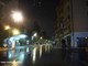 Sanremo: città deserta ieri sera mentre imperversava la pioggia