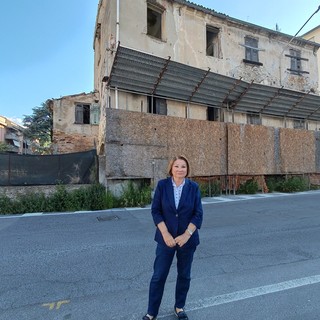Ex mercato dei fiori a Vallecrosia, Marilena Piardi: "A giorni partiranno i lavori dei sottoservizi" (Foto e video)