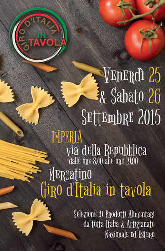 Imperia: domani e sabato in viadella Repubblica il mercatino dei prodotti alimentari italiani