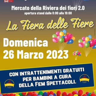 Taggia: la fiera delle fiere con il Mercato della riviera dei fiori 2.0 domani sul lungomare