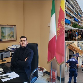 Mercato del venerdì a Ventimiglia, Agosta: "Puntiamo a razionalizzare l'area e alzare il livello dell'attività mercatale" (Foto e video)