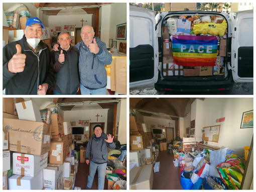 Guerra in Ucraina, le bombe fermano il carico di aiuti degli ‘Amici di Caramagna’. Chisci: “Stiamo cercando un trasporto alternativo"