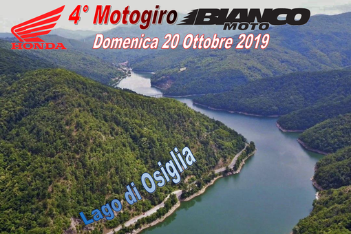 Motori. Quarto Motogiro Bianco Moto Cuneo, la manifestazione avrà come meta il Lago di Osiglia