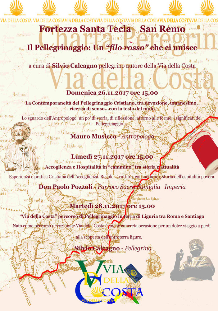 Sanremo: dal 25 novembre al 3 dicembre a Santa Tecla la manifestazione “Sul filo del Natale...” Sanremo: dal 25 novembre al 3 dicembre a Santa Tecla la manifestazione “Sul filo del Natale...”