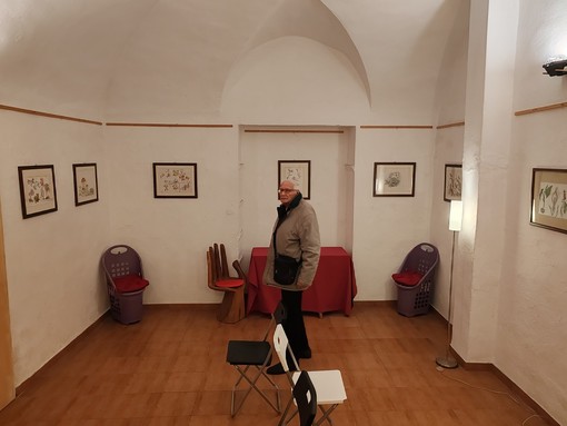 Una mostra di disegni, Bordighera omaggia Libereso Guglielmi (Foto e video)