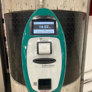 Trenitalia lancia Tap&amp;Tap, biglietti regionali contactless sulla linea Savona–Ventimiglia. Assessore Scajola: "Sistema veloce e conveniente"