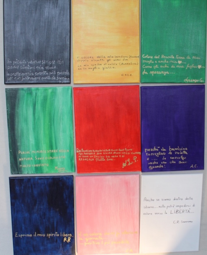 "Nel blu dipinto di blu" una mostra fra arte e sociale per i detenuti del carcere di Sanremo