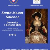 Bordighera, messa per il centenario della scomparsa della Regina Margherita Bordighera, messa per il centenario della scomparsa della Regina Margherita