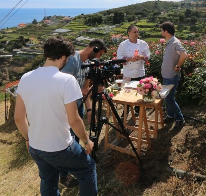 Le rose di Marchese e la cucina di Giancarlo Borgo, chef delle Macine del Confluente su TV2000 Le rose di Marchese e la cucina di Giancarlo Borgo, chef delle Macine del Confluente su TV2000