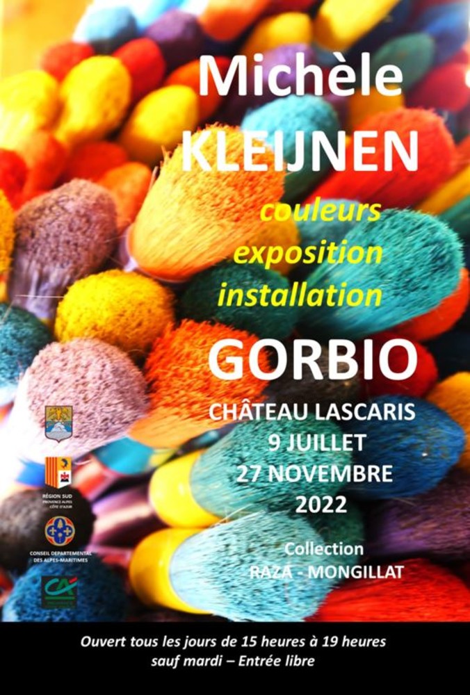 Al castello Lascaris di Gorbio, mostra dell’artista Michèle Kleijnen da sabato prossimo Al castello Lascaris di Gorbio, mostra dell’artista Michèle Kleijnen da sabato prossimo