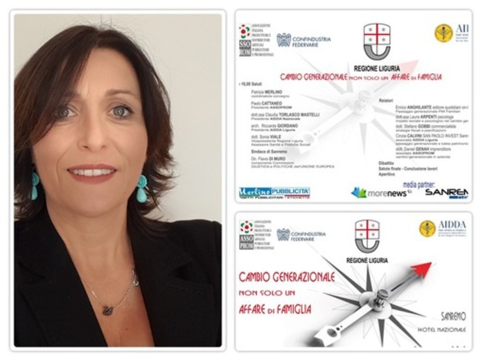 Sanremo: venerdì al via il congresso 'Cambio generazionale...non solo un affare di famiglia' Sanremo: venerdì al via il congresso 'Cambio generazionale...non solo un affare di famiglia'