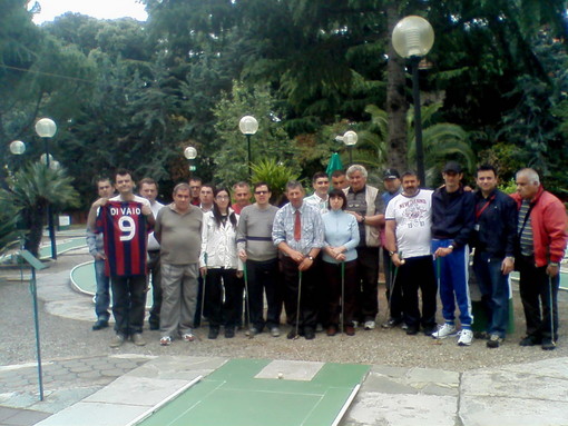 Torneo di minigolf per i pazienti psichiatrici del Centro Diurno di Sanremo
