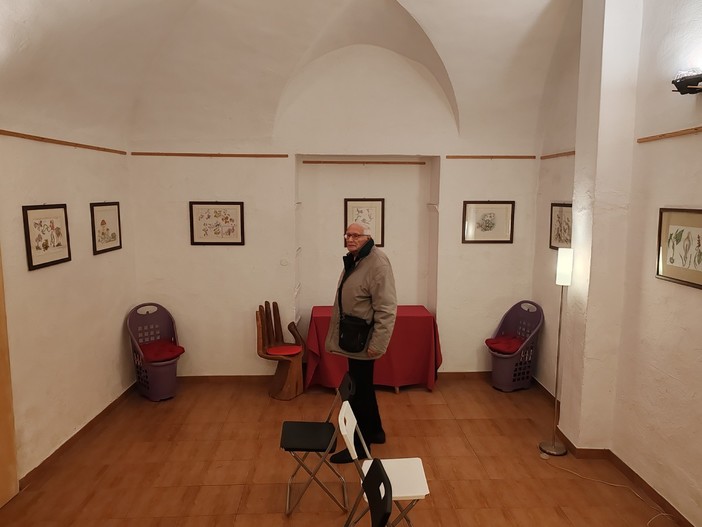Una mostra di disegni, Bordighera omaggia Libereso Guglielmi (Foto e video)