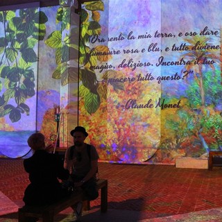 Fino all'8 settembre c’è tempo per visitare la bellissima mostra multimediale "Claude Monet. The immersive experience"