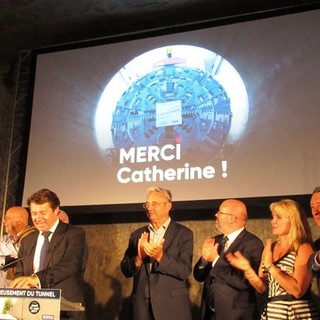 “Merci Catherine!”: terminato il lavoro della talpa che ha scavato il tunnel sotto Nizza