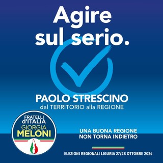Elezioni Regionali, manifesti dell'Assessore Simona Ferro strappati a Genova, la solidarietà di Paolo Strescino Elezioni Regionali, manifesti dell'Assessore Simona Ferro strappati a Genova, la solidarietà di Paolo Strescino