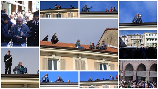 Sanremo: minaccia di buttarsi da un palazzo in Piazza Colombo, salvato con un blitz Carmine Garofalo