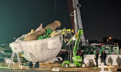 #pesto, Masterpiece of Liguria: dopo Londra il mortaio gigante andrà a Sestriere per poi approdare a Sanremo durante il festival