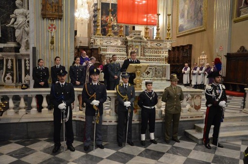 Celebrata ad Imperia la tradizionale Messa del precetto pasquale Interforze (foto) Celebrata ad Imperia la tradizionale Messa del precetto pasquale Interforze (foto)