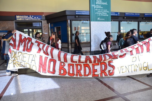Camporosso: i No Borders abbandonano il campeggio allestito a Ciaixe