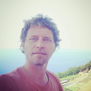 Il selfie di Marco Maccarini a inizio viaggio Il selfie di Marco Maccarini a inizio viaggio