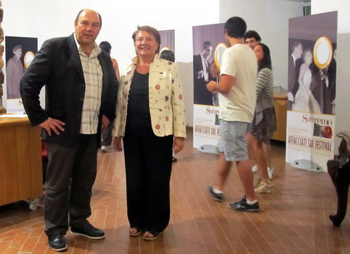 Claudio Porchia con Maria Teresa Garibaldi Claudio Porchia con Maria Teresa Garibaldi