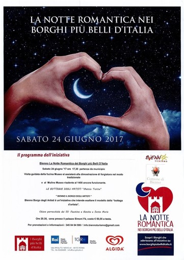 Apricale: per la &quot;Notte Romantica nei Borghi più Belli d’Italia&quot;, il comune propone uno spettacolo musicale