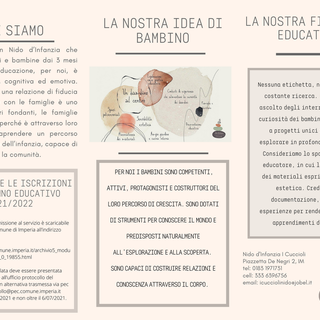 Imperia: al Nido d’Infanzia Comunale 'I Cuccioli' aperte le iscrizioni per l’anno educativo 2021/2022