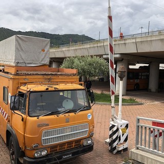 Taggia: un nuovo 'pezzo' per il Museo Nazionale dei Trasporti, è arrivato anche un Fiat 673NR del 1973 (Foto e Video)