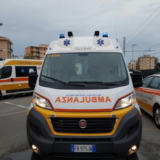 Camporosso: anziana cade da un muretto e riporta un trauma cranico, intervento di Croce Azzurra e 118